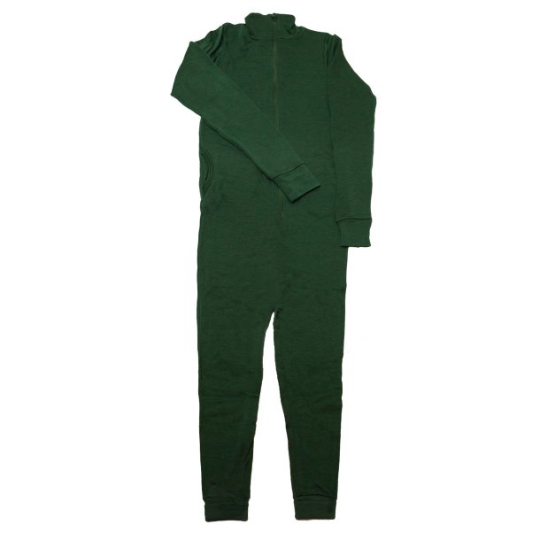 Joha wholesuit, merino uld, mrk grn