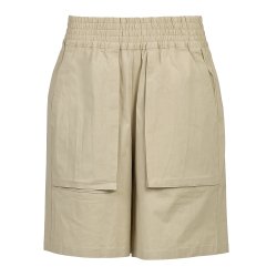 Shorts i poplin, Sand