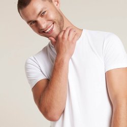 Boody bambus T-shirt C-Neck mnd