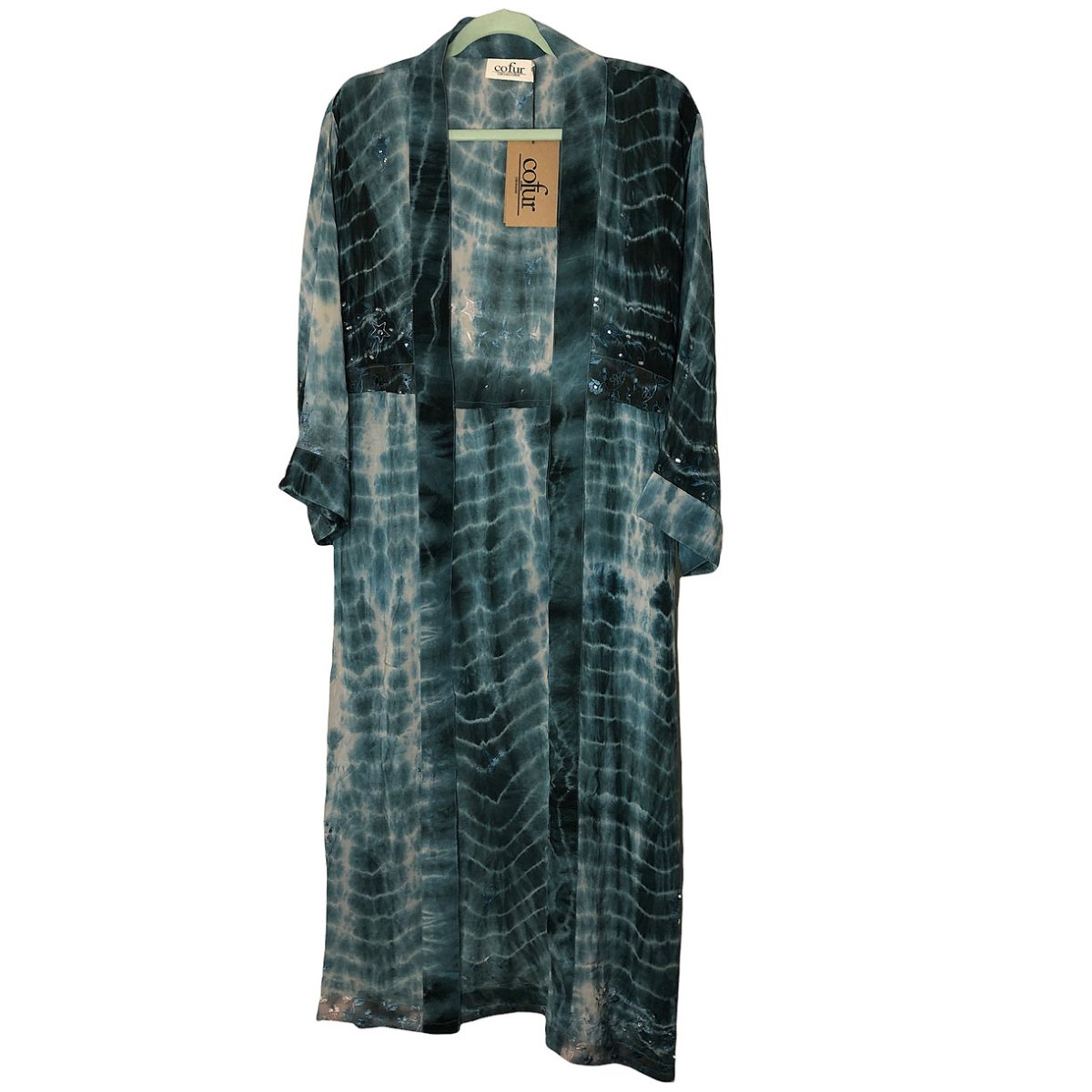 Kimono Lang, one size Cofur - Økobambustøj