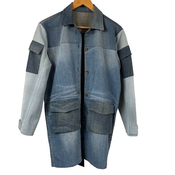 Cofur Denim Cargo Jacket, onesize