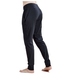 Bambus bukser relaxed, sort