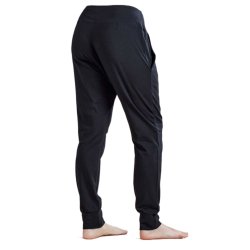 Bambus bukser relaxed, sort