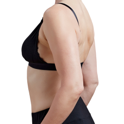 BH med blonder i bambus og bomuld, sort