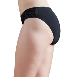 Trusser i bambus, sort