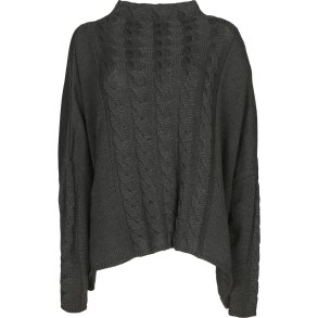 Nr strik sweater dame,  antracit gr